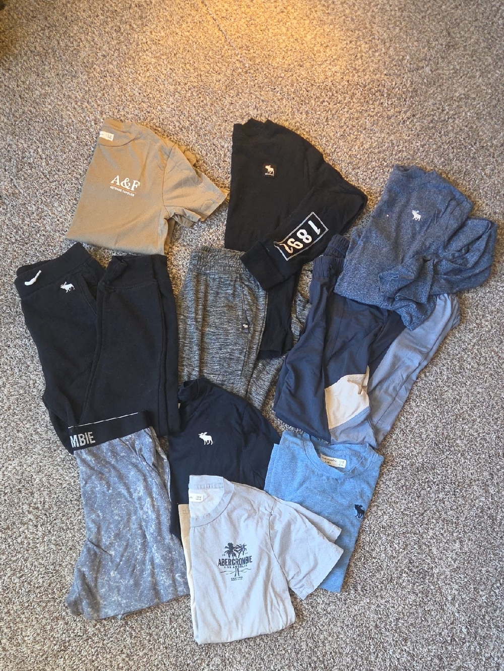 10 Item Lot Of Size 11/12 Abercombie BOYS